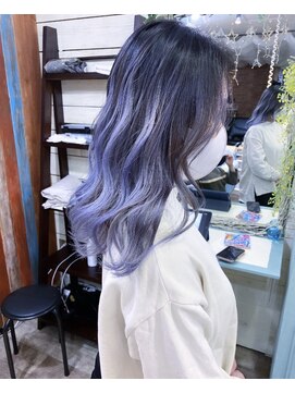 トーク 伊丹本店(TAL'KE) TAL'KE/バレイヤージュ×ブルーラベンダー_633