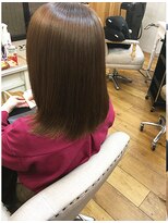 ヘアメイクゼロ 坂戸駅前店(hairmake zero)&nbsp;キャラメルブラウン×カクテルトリートメント