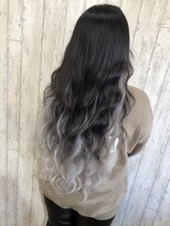 ラピス 新宿(Lapis)&nbsp;【Lapis新宿】エクステでホワイトグラデーション★