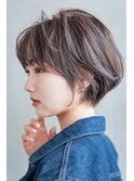ACE  ショートマッシュ　×   オリーブブラウン