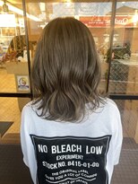 浪漫館 アプリーレ(APRILE)&nbsp;オリーブベージュ　ダブルカラー　ケアブリーチ