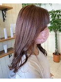 ストロベリーブラウン【Anna】ボルデ亀有美容室
