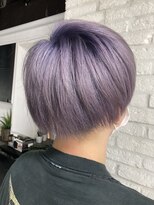 ヘアバイプルーヴ(Hair by PROVE)&nbsp;色落ちも楽しめるシルバー系パープルカラー