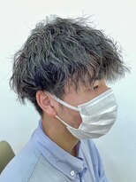 アッシュ 十日市場店(Ash)&nbsp;ツイスパ波巻きミックスパーマ