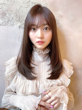 ロンドローズ 名古屋(Lond damaskRose) ロングヘアに大人レイヤーを