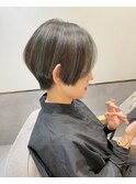 ハイライト×ハンサムショート