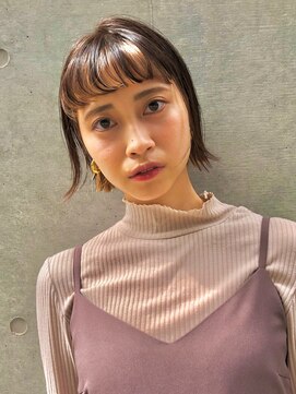 マックス フォー ヘアー(MAX FOR HAIR) 【デザインカラー】外ハネボブ×インナーデザイン◎