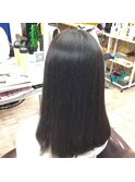 髪質改善ストレート