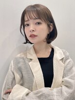 トルネード(TORNADO)&nbsp;韓国風フェイスレイヤー小顔補正立体カット×ナチュラルボブt330