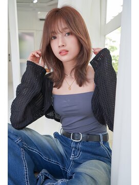 アンジェリカ 広島駅前店(ANGELICA) ヘーゼルベージュ　くびれレイヤー