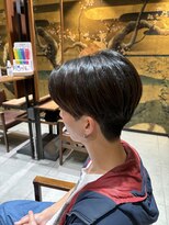 インアンドヤング(in&yang)&nbsp;センターパート/ダウンパーマ