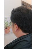 2ブロックでバックに流すスタイル