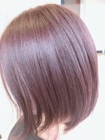つむぎ美容室&nbsp;パール系カラー