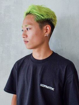 アルバム 渋谷パルコ(ALBUM) グリーンオールアッシュブラックバックベリーショート_ba476252