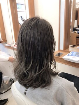 ジールサロン 学園の森店(ZEALSALON) 韓国風ミディアムレイヤー