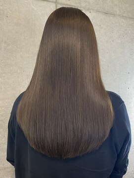 イリー 代官山(ILY) くすみベージュ/髪質改善/ストレートヘア/30代40代50代60代