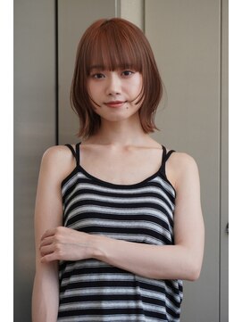 ガーデン オオタカノモリ(garden otakanomori) 大人の外ハネボブ×フェイスレイヤー