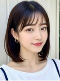 伸ばしかけボブ