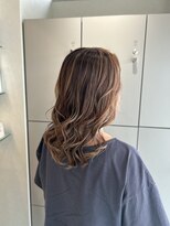 エイト 沖縄豊崎店(EIGHT toyosaki)&nbsp;【EIGHT 豊崎】お客様スタイル_［ミルクティーハイライト］