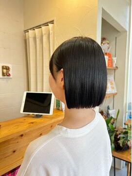 キュウヘアー(KYUU HAIR) 大人女性にも人気！ボブスタイル