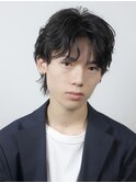メンズビジネス/ウルフシースルーパーマ