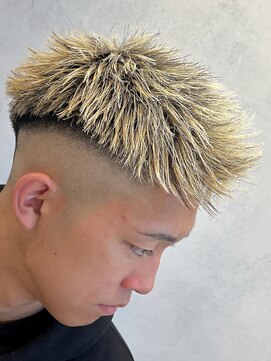 ルースト 西院店(ROOST) ジェット×ゴールドハイライト