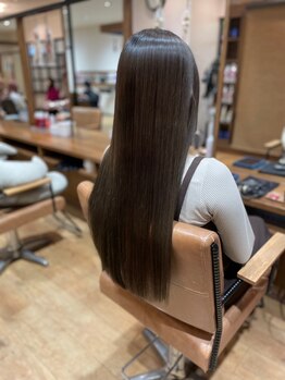 ル ジャルダン 本厚木店(le jardin)の写真/【本厚木】気になるクセを解消★朝のスタイリングも時短に◎毛先まで柔らかく扱いやすい髪を実現*