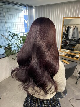 エミュー(Emu) バイオレットカラー☆（1ブリーチ）