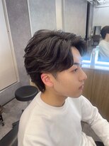 メンズサロン キング 梅田店(Men’s salon K!ng)&nbsp;波巻きツイストスパイラルパーマ/フェザーパーマ/眉毛/メンズ