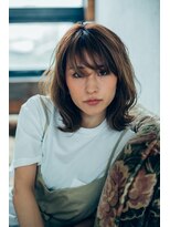 アリウス(ALIUS by posh)&nbsp;【ALIUS 池袋 】ミディアム×ベージュハイライト