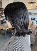 ダークグレー/グレージュ/透明感カラー