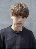 小久保styleフェザーパーマフェザーショートグレーエンドカラー