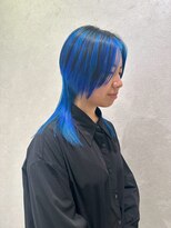 アース 今池店(HAIR&MAKE EARTH) ウルフカット×アンブレラカラー