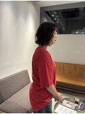 ドライボブパーマ