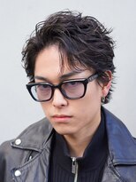 レタッチ バイ フィフス 天神大名(RETOUCH by fifth) 天神フェザーパーマセンターパートツイストスパイラルパーマ30代