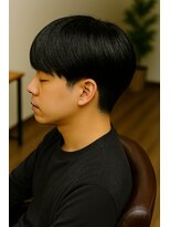 クラーロ ミズノ(Claro MIZUNO)&nbsp;刈り上げマッシュショート/黒髪/ビジネスショート