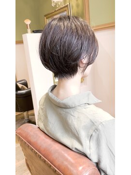 メモリーズ 水天宮前店(Memories) 長め小顔ショートボブひし形チョコレートブラウンブルージュ