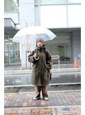千葉駅オリーブグレーココアベージュ小顔