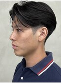メンズ/センターパート/ニュアンスパーマ/アップバング