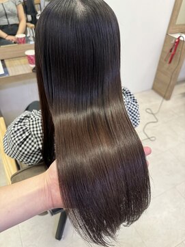 ルアン 大分駅店(ruen) 縮毛橋正/髪質改善／ストレートパーマ/艶髪/美髪