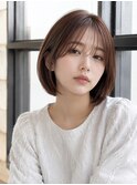 大人ボブ髪型20代30代40代50代前髪あり前髪なし面長丸顔池袋