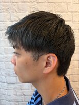 グレイスフルバーバー 新宿パークタワー店&nbsp;夏にオススメ爽やかアップバングスタイル