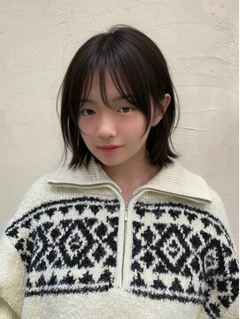 メゾンイデアル(maison Ideal) 骨格補正小顔カット◎フェイスレイヤー×くびれボブ