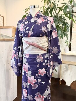 ユエン 船堀(yuEn)の写真/ゆかた着付け（簡単なヘアセット込）→6600円