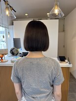 クララジャパン ナベシマ(CLALA JAPAN Nabeshima)&nbsp;縮毛矯正　質感ストレート　髪質改善カラー　顔まわり　ブリーチ