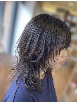 イデア 南守谷店(idea)の写真/再現性が自慢のサロン。ハッシュカットなら伸ばしかけの髪もラフにキマります♪