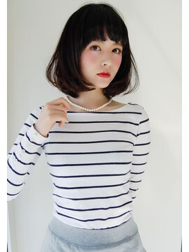 ナインヘア(9ine hair) 重軽ニュアンスボブ『9ine』【広島】