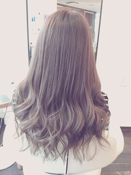 ヘアアンドメイク エジェリ(hair&make egerie) モカバイオレット ツヤカラー ダブルカラー 恵比寿