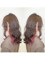 リー ルーチェ 布施(Lee Luce)&nbsp;ラズベリーカラー×インナーカラー