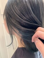 ヘアー ブランコ(hair Blanco)&nbsp;グレージュカラー×カーキカラー